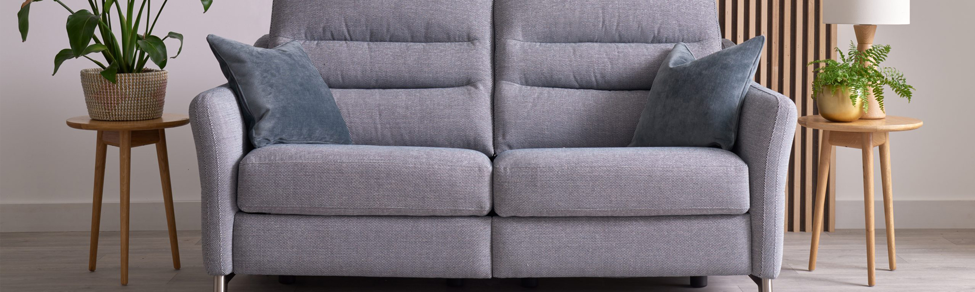 Fabric 2 Seater Sofas