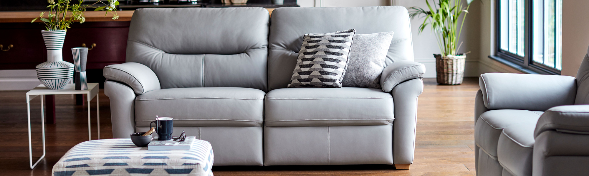 Leather 3 Seater Sofas