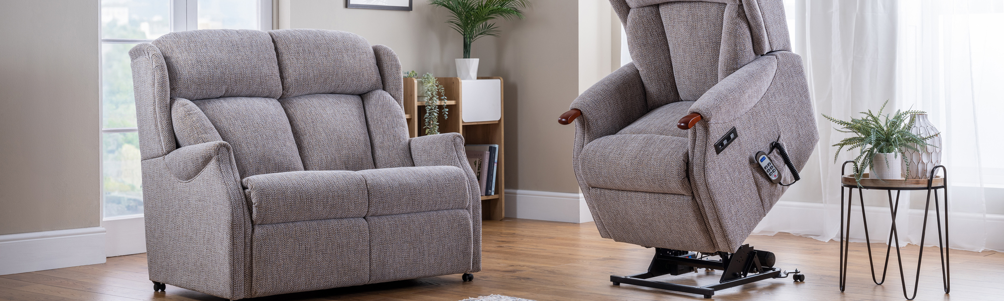 Fabric Riser Recliner Chairs